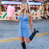 Shoulder Season Mini Dress - Keepsake