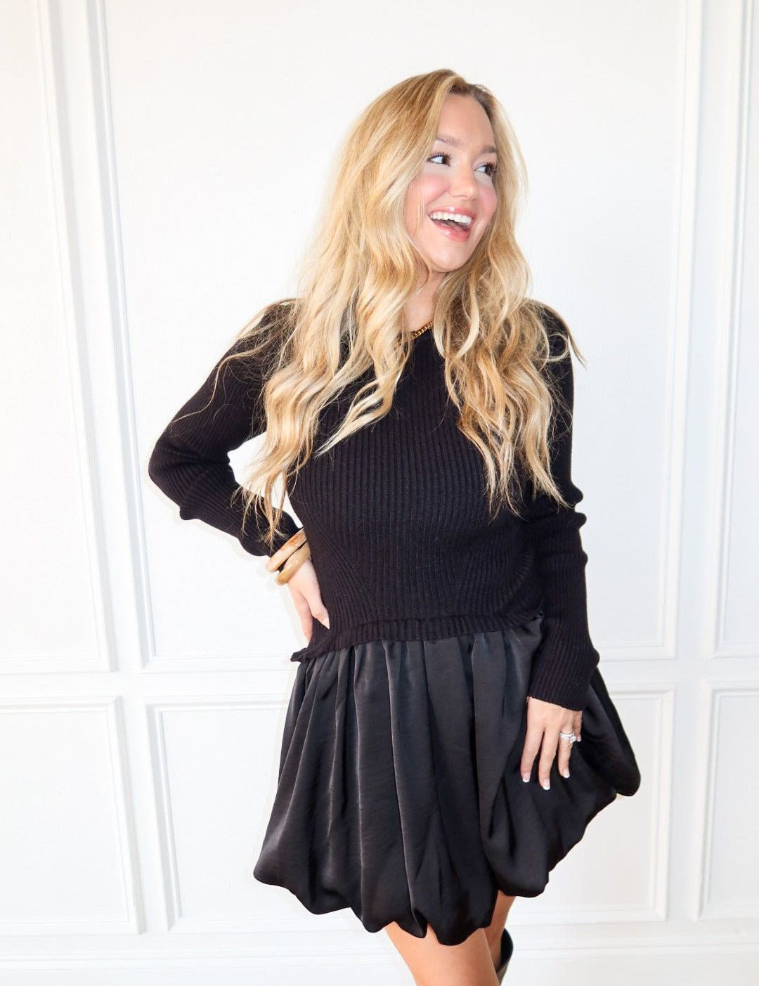 So Charmed Sweater Mini Dress - Keepsake