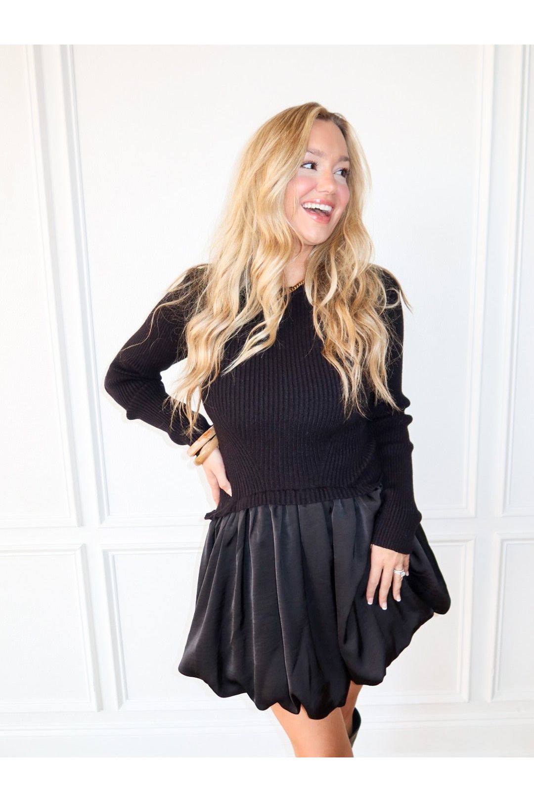 So Charmed Sweater Mini Dress - Keepsake