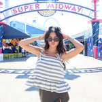 Striped & Structured Top - Keepsake