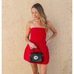 Strut In Style Romper - Cherry - Keepsake