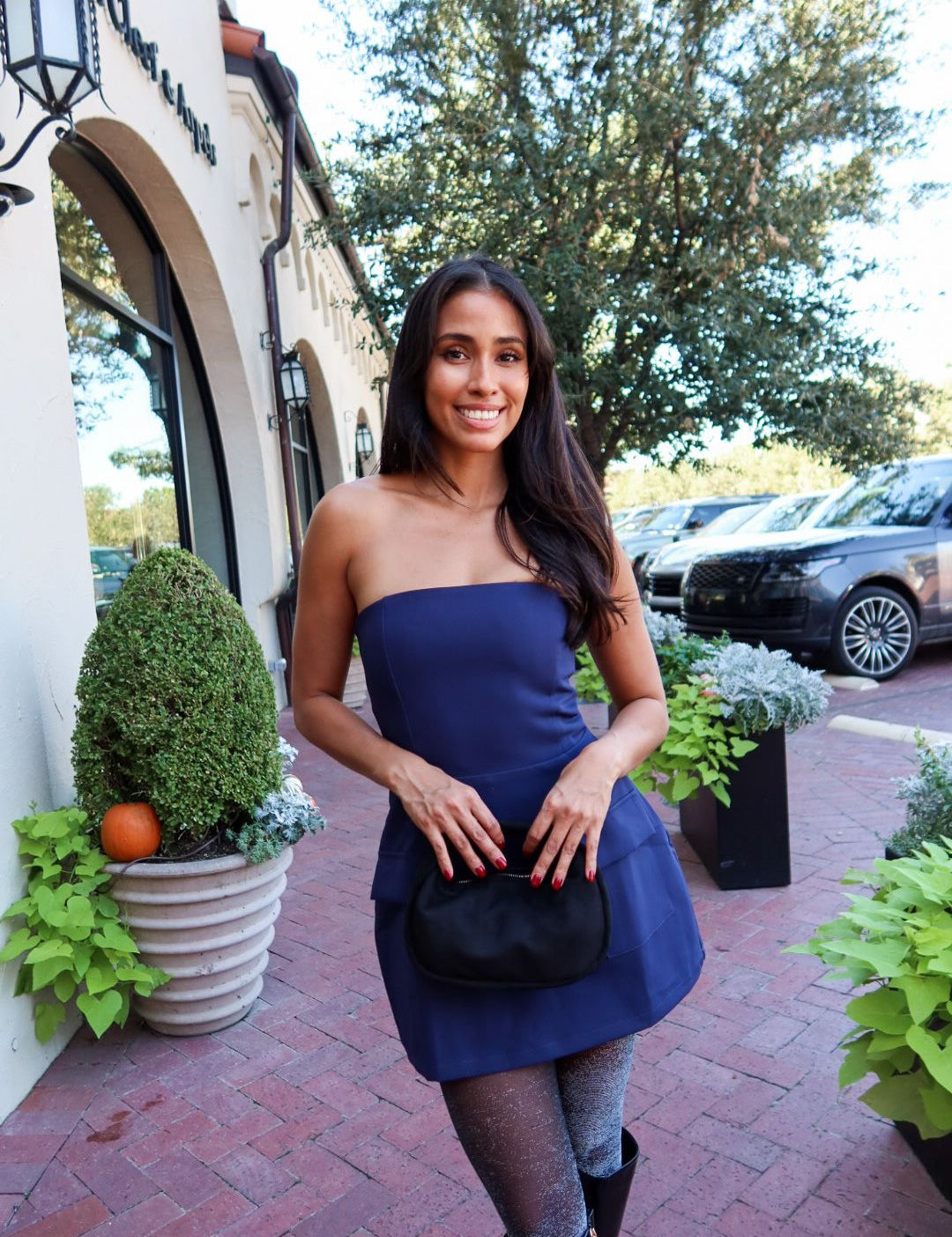 Strut In Style Romper - Navy - Keepsake