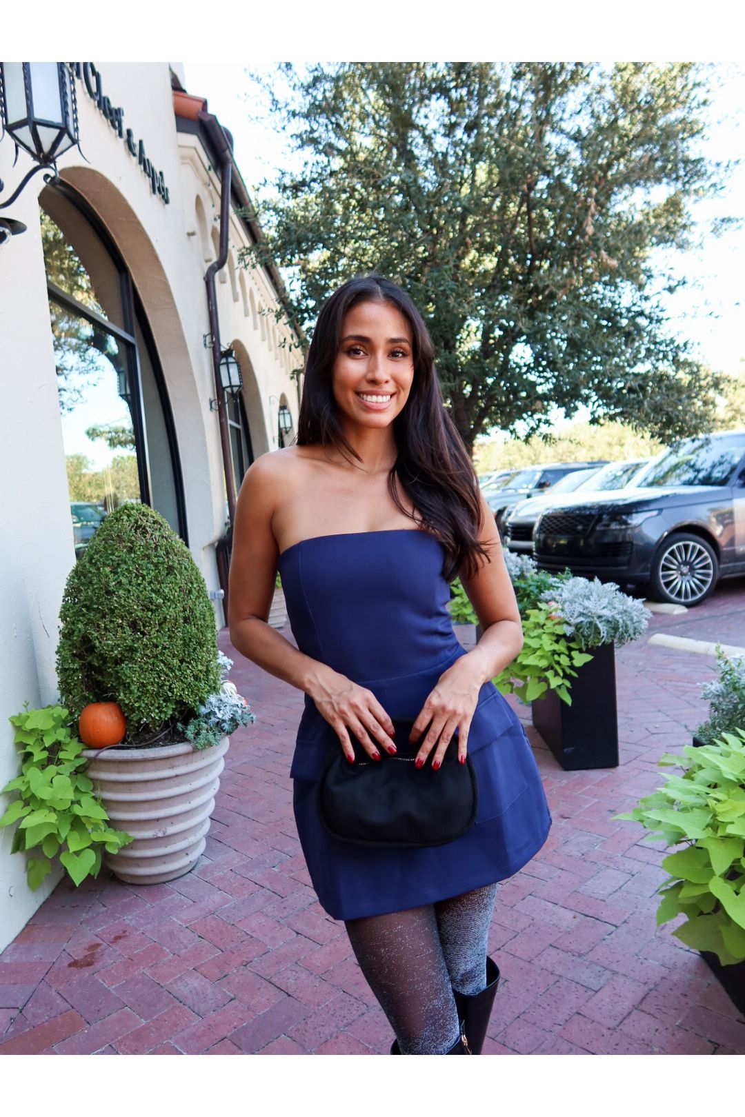 Strut In Style Romper - Navy - Keepsake