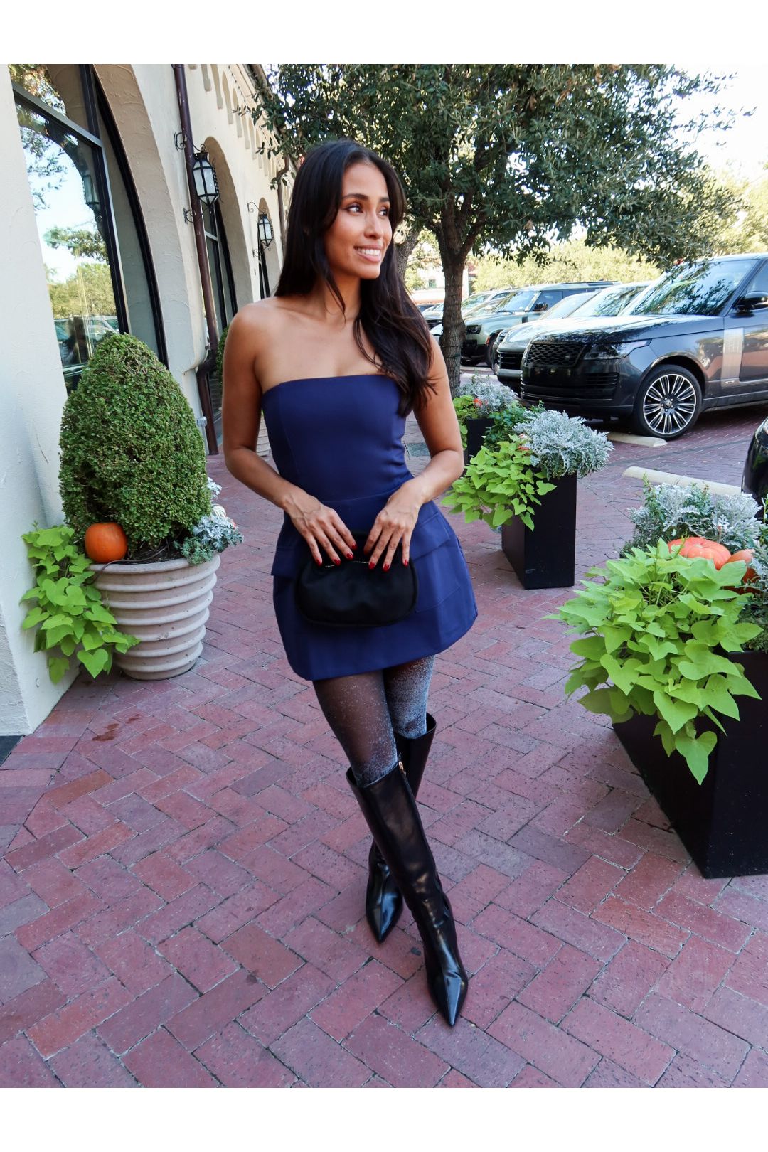 Strut In Style Romper - Navy - Keepsake