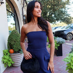 Strut In Style Romper - Navy - Keepsake