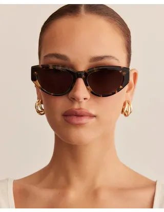 The Alba Sunglasses - Toffee Tort/Bisque/Pecan - Keepsake