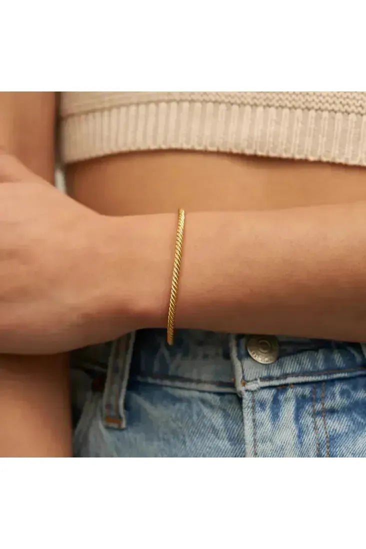 Twisted Aspen Bangle Mini - Keepsake