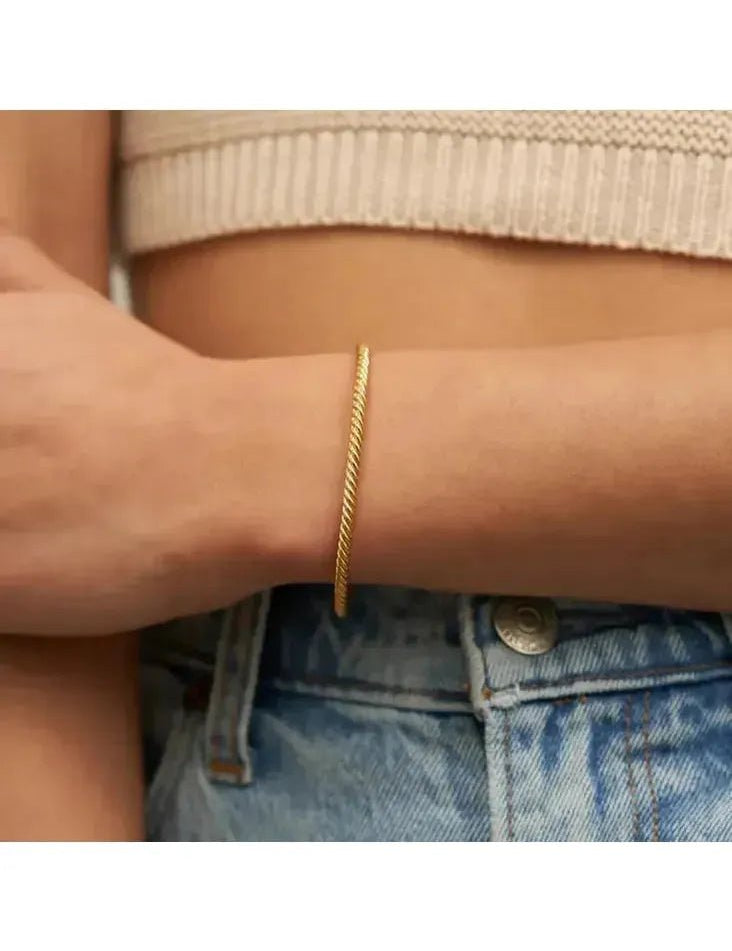 Twisted Aspen Bangle Mini - Keepsake