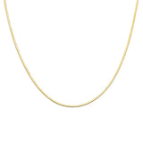 Waterproof Gold Micro Herringbone Necklace - Keepsake